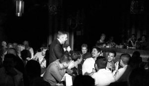 Attilio Reinhardt presentatore Milano