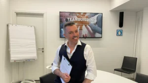 Attilio Reinhardt host for team building activities