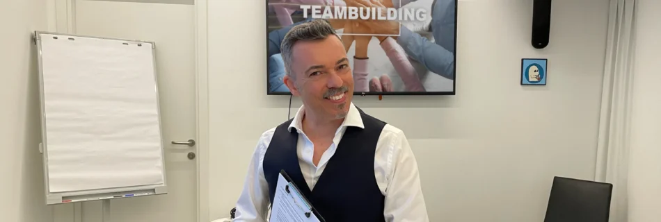 Attilio Reinhardt host for team building activities