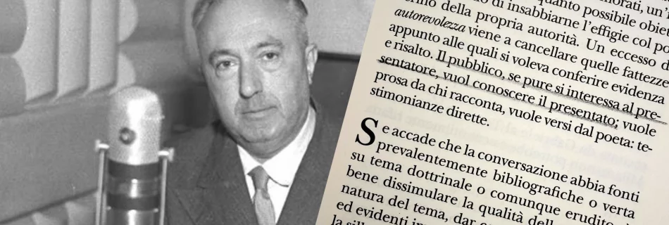 Carlo Emilio Gadda radio