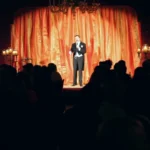 Attilio Reinhardt event host in Venice at the official Venice Carnival 2011 dinner show, Casino Ca' Vendramin Calergi.