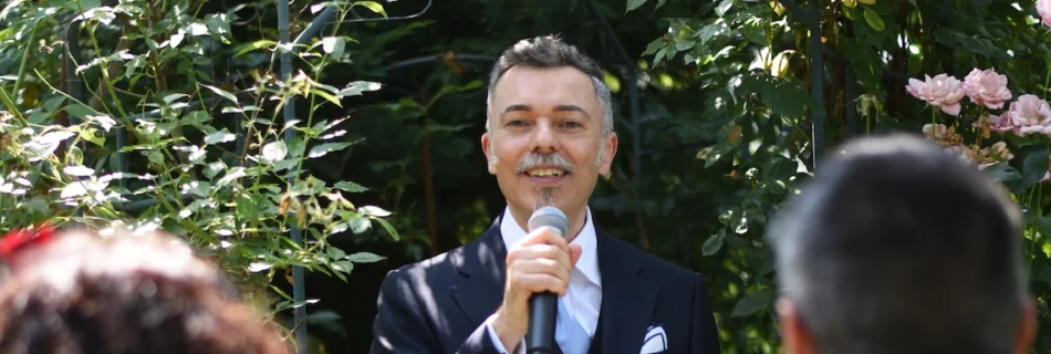 Wedding emcee and wedding celebrant in Italy: Attilio Reinhardt